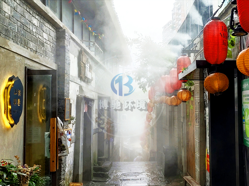 渝中区山城步道喷雾降温项目